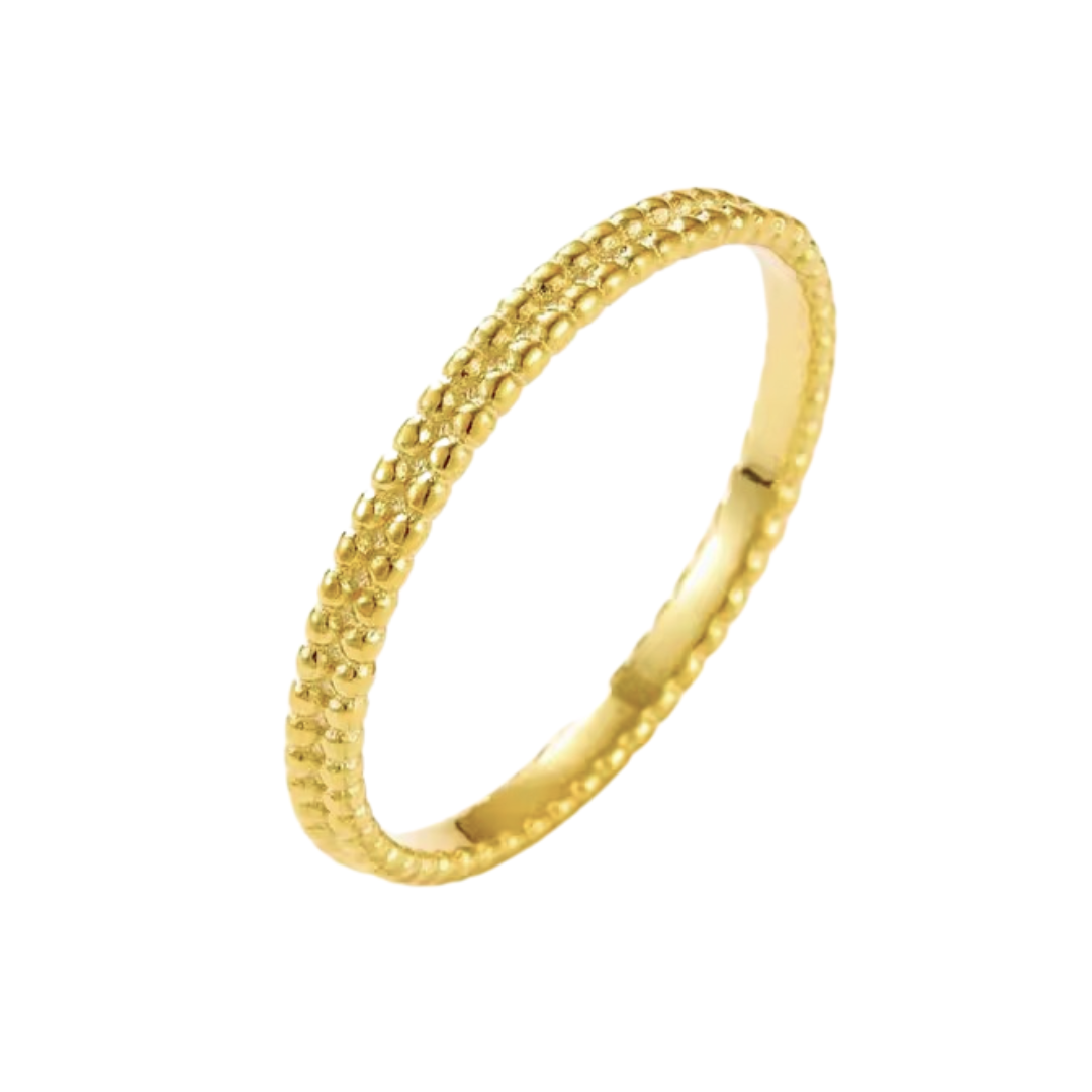 Double Row Bead Ring