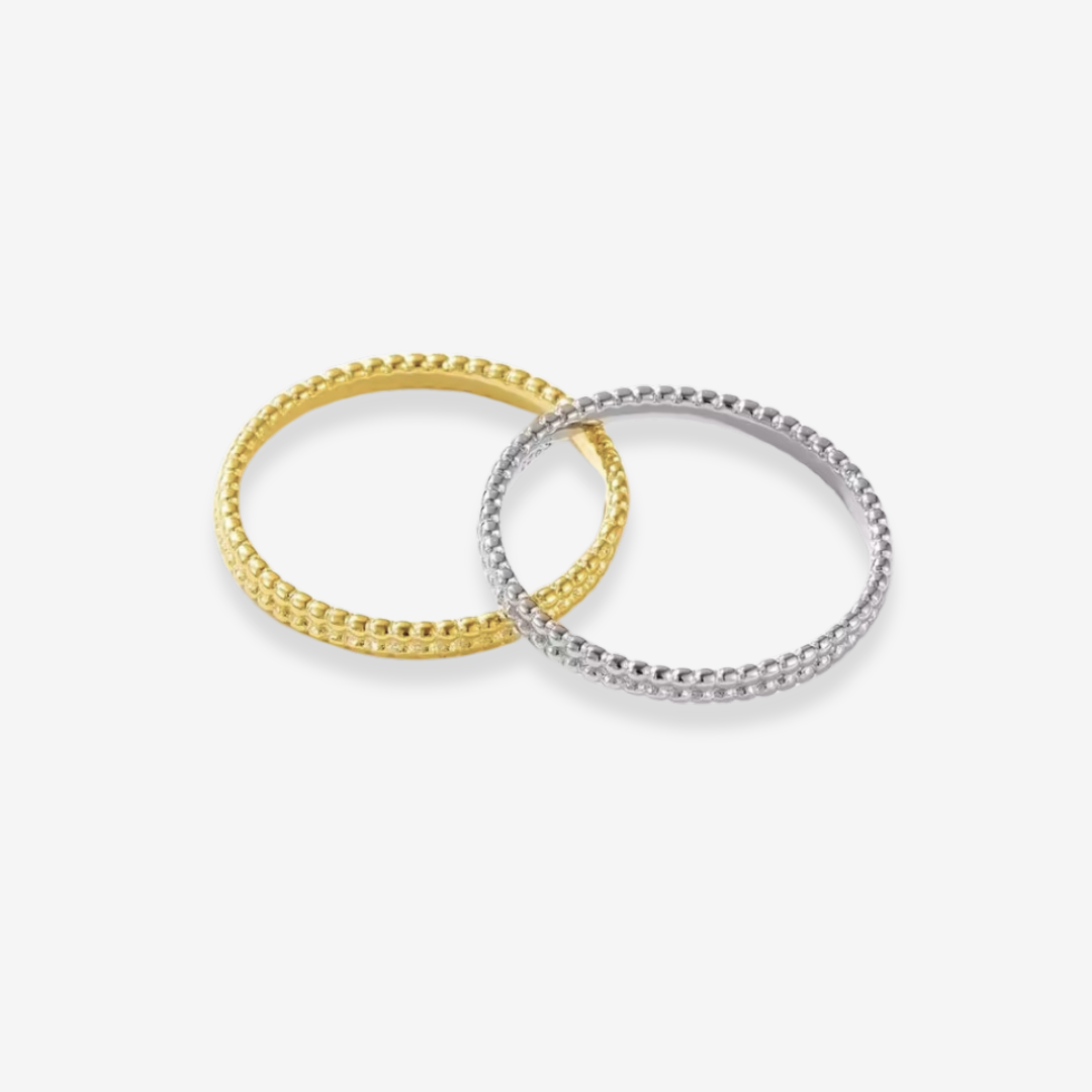 Double Row Bead Ring