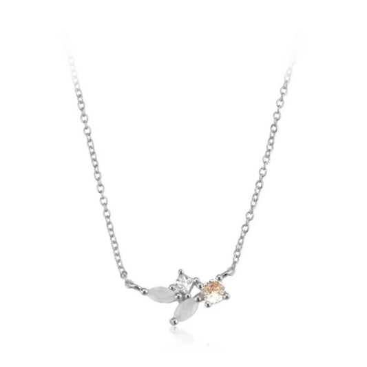 Zircon Cluster Necklace