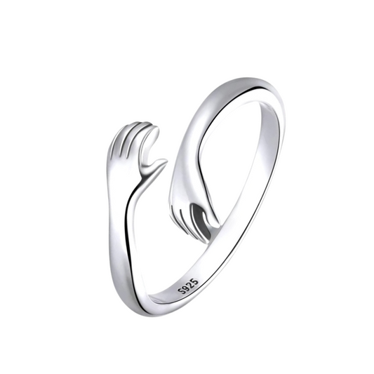 Hugging Hands Ring