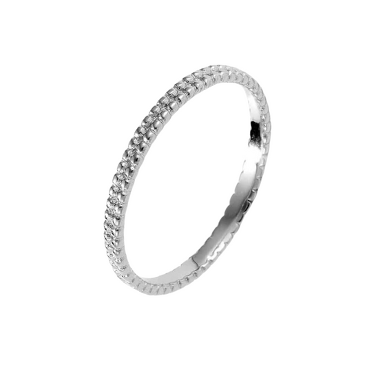 Double Row Bead Ring