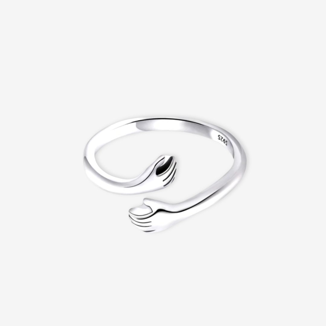 Hugging Hands Ring