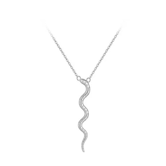 Patterned Snake Necklace