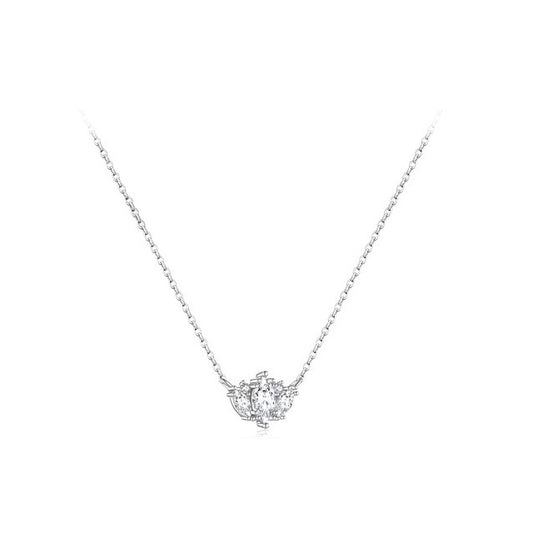 Triple Marquise Zircon Necklace