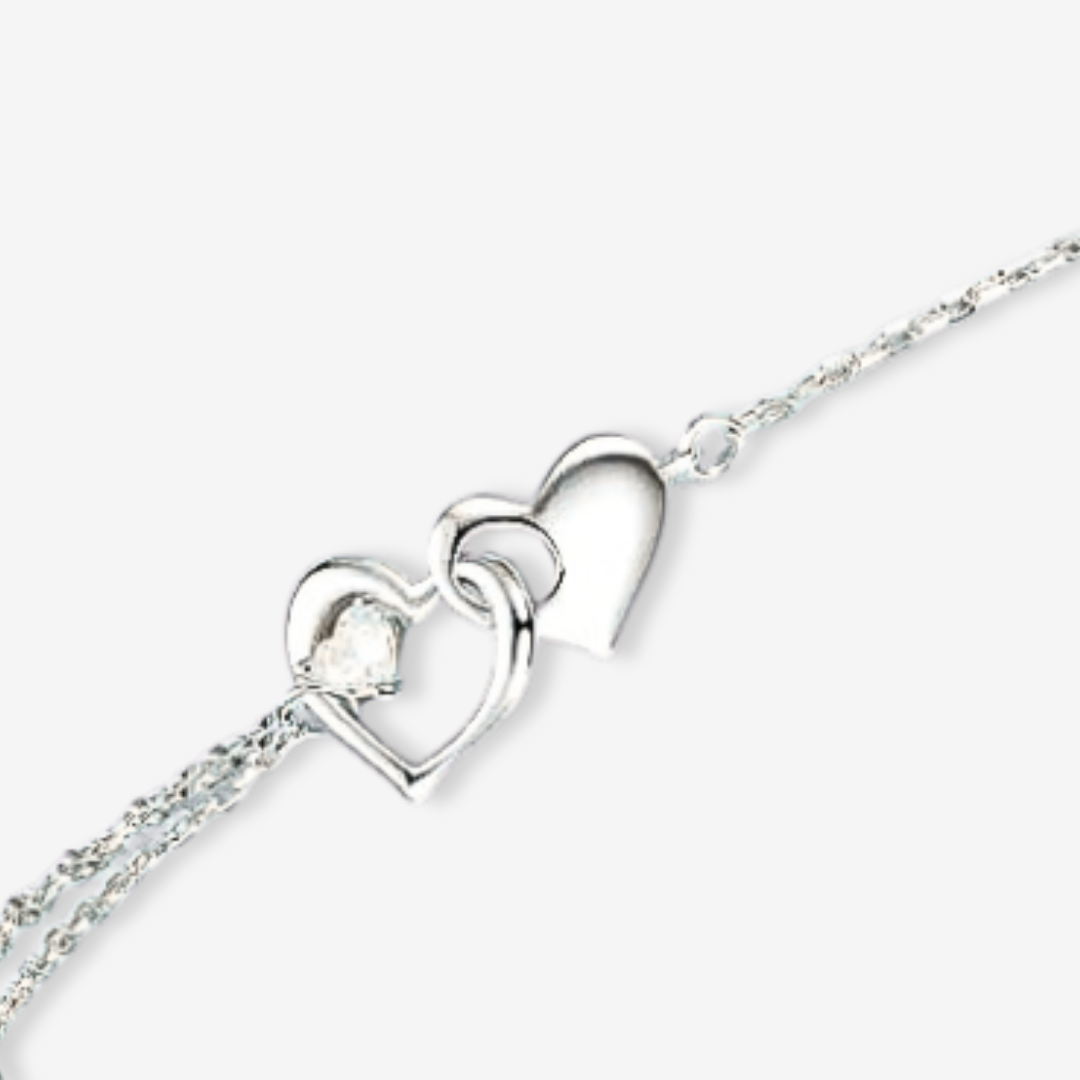 Linked Hearts Bracelet