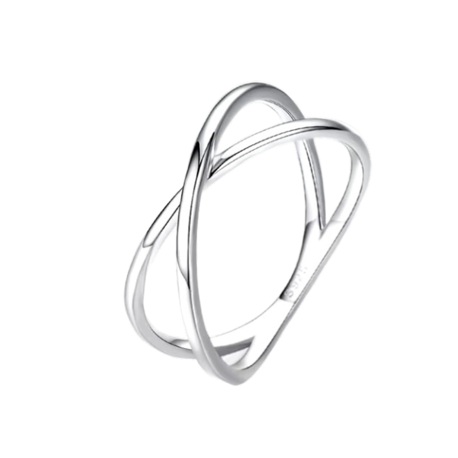 Minimalist Cross Ring