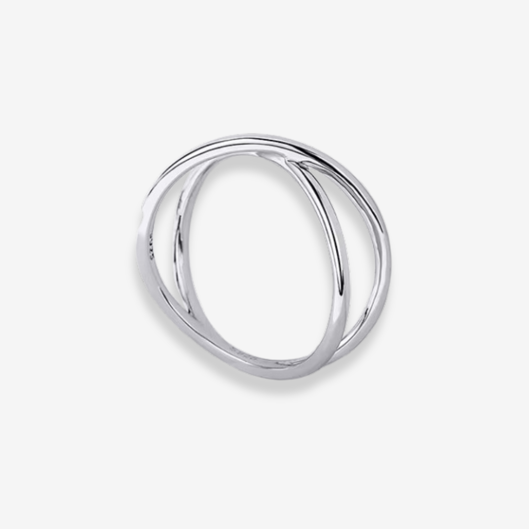 Minimalist Cross Ring