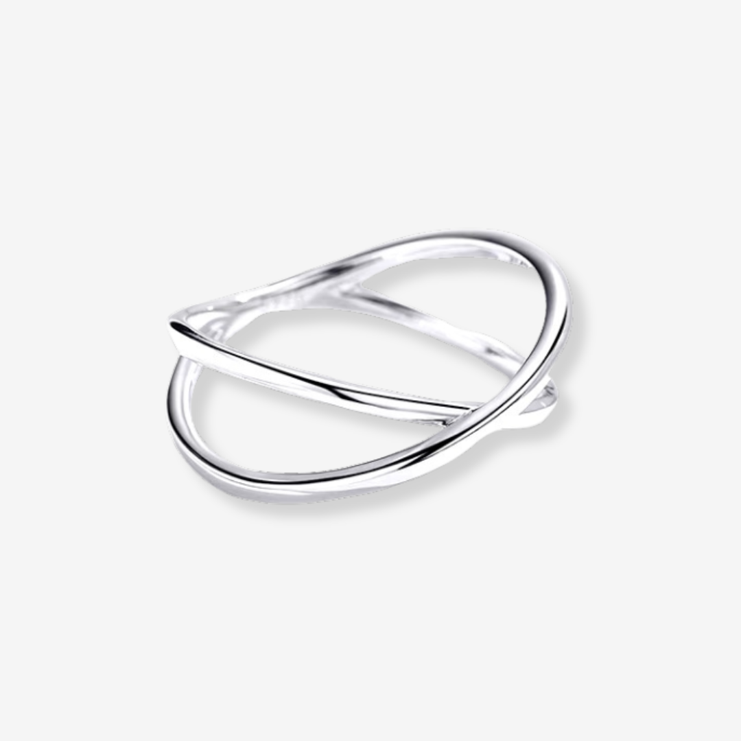 Minimalist Cross Ring